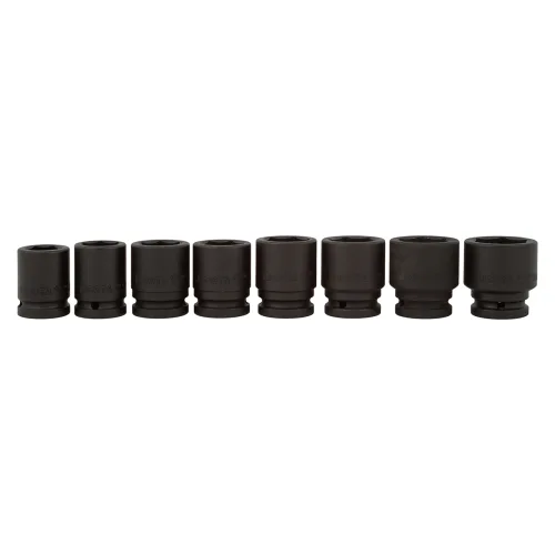 Набор ударных головок 3/4" 8пр. 24-38 мм 2