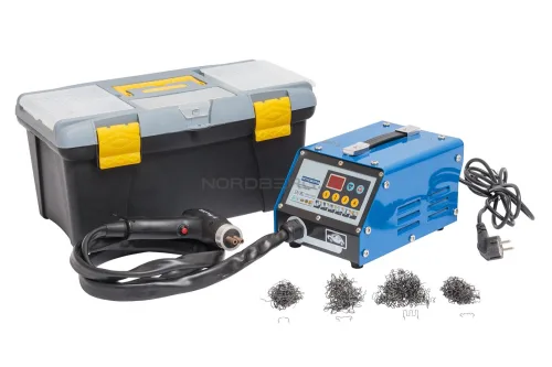 NORDBERG AUTOMOTIVE УСТРОЙСТВО WP3 для склейки пластиковых деталей (паяльник 220V в кейсе с аксессуа 2