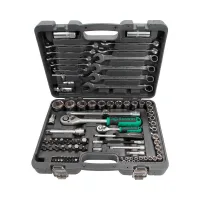 Набор ручных инструментов 1/4" и 1/2", 89 предметов