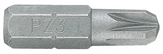 Вставка (бита) торцевая 1/4;, Pozidriv, PZ1, L = 25 мм KING TONY 102501Z 2