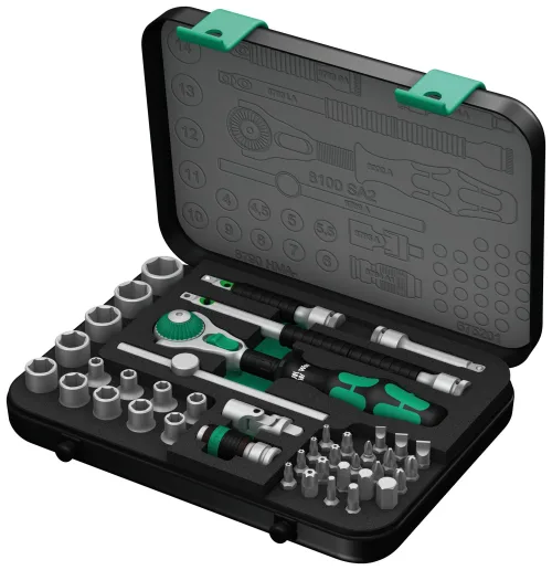  Набор с трещоткой Zyklop Speed 8100 SA 2 1/4" 2