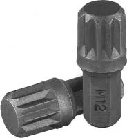 Вставка-бита 5/16"DR SPLINE, M12, 30 мм