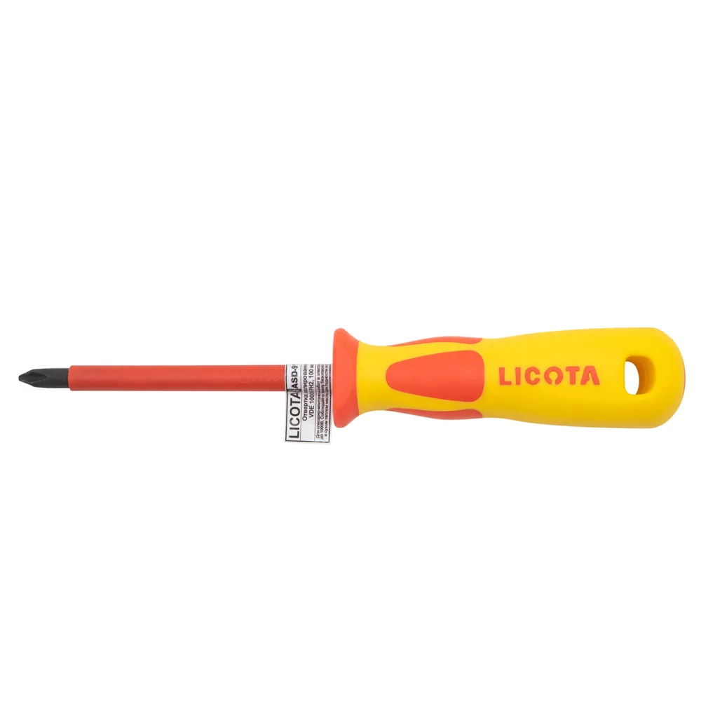 Отвертка изолированная VDE 1000V (+)1*80мм