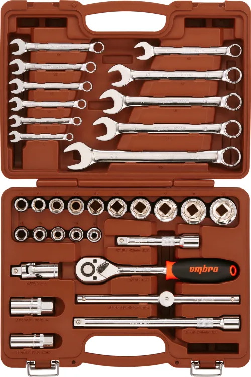 Набор инструмента универсальный 1/2"DR, 33 предмета 2