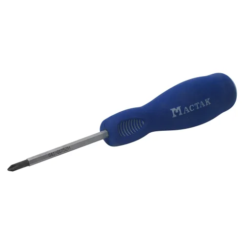 Отвертка крестовая Phillips 1 x75 мм, силовая, держатель МАСТАК 041-01752H 2