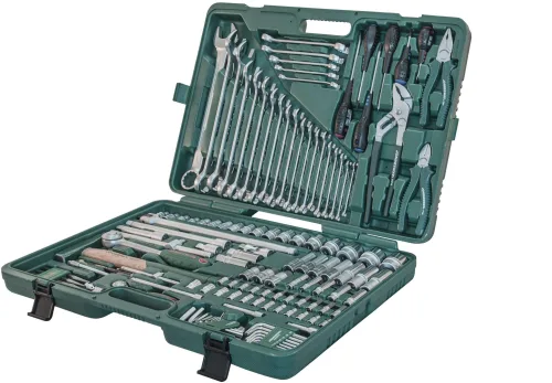 Набор инструмента универсальный 1/4", 1/2"DR, 128 предметов 2