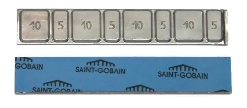 Грузик самоклеющийся 19мм. Скотч Saint-Gobain (50шт) 2