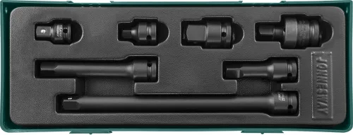 Комплект аксессуаров для ударных головок 1/2"DR, 7 предметов (ложемент) 2