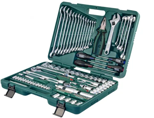 Набор инструмента универсальный 1/4", 1/2"DR, 101 предмет 2