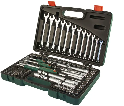 Набор инструмента универсальный 1/4", 1/2"DR Super Tech, 111 предметов 2