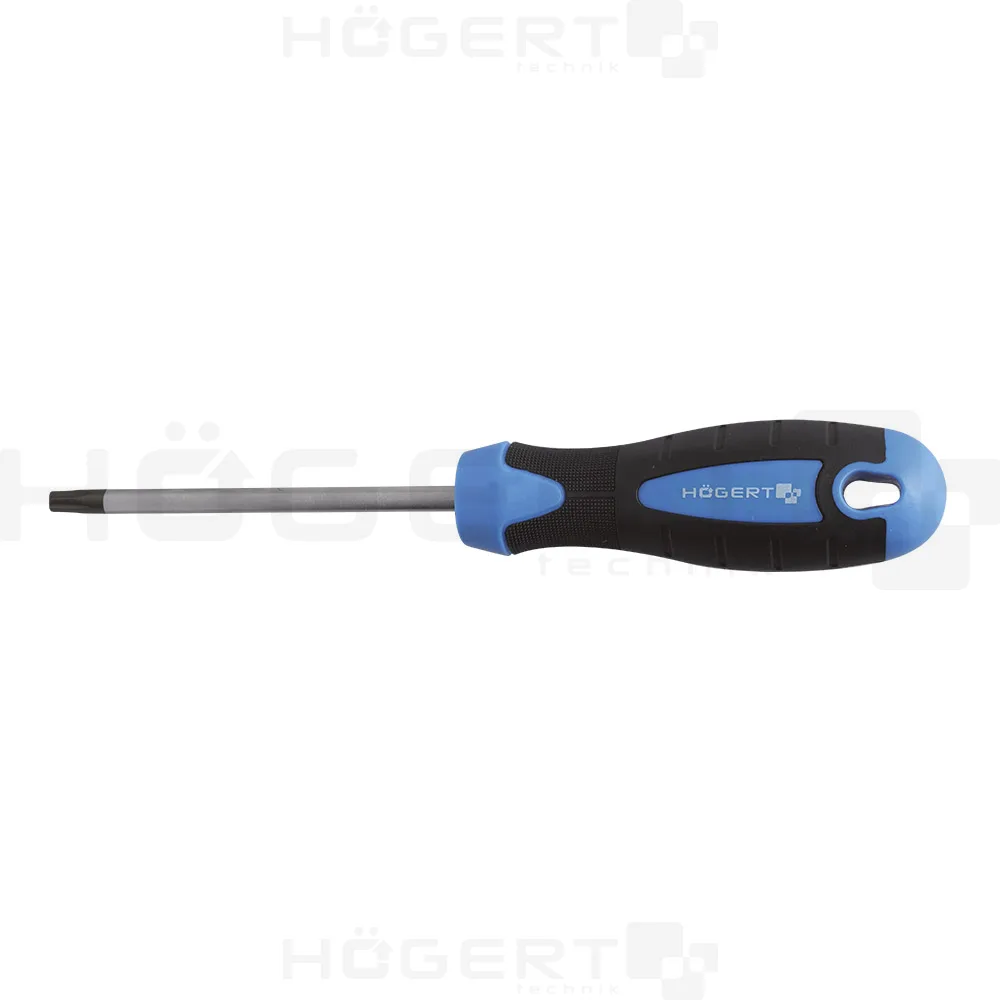 HOEGERT Отвертка TORX T10, 100 мм, сталь S2