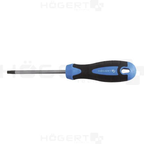 HOEGERT Отвертка TORX T10, 100 мм, сталь S2 2