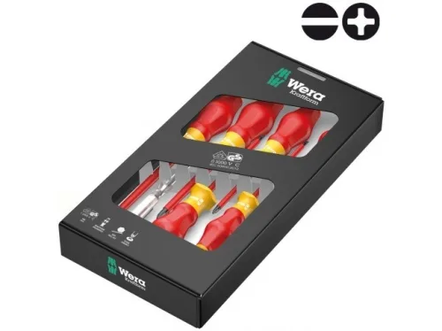 Набор отверток диэлектрический WERA Kraftform Comfort VDE 1160 i/7 2