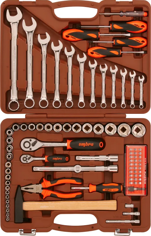 Набор инструмента универсальный 1/4", 1/2"DR, 88 предметов 2