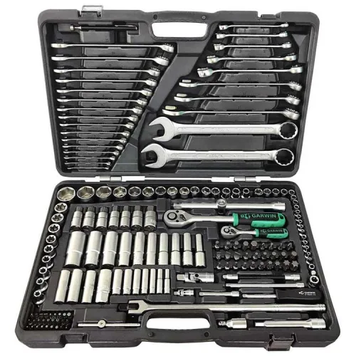 Набор ручных инструментов 1/4" и 1/2", 169 предметов 2