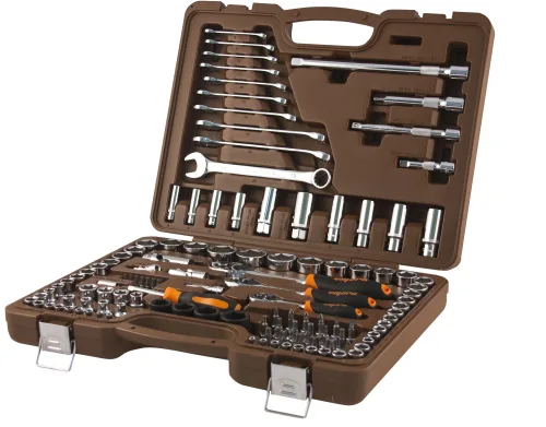 Специальный набор инструмента, 1/4", 3/8", 1/2"DR, 4-32 мм 120 предметов 2