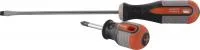 Отвертка стержневая шлицевая ROUND GRIP, SL5x150 мм